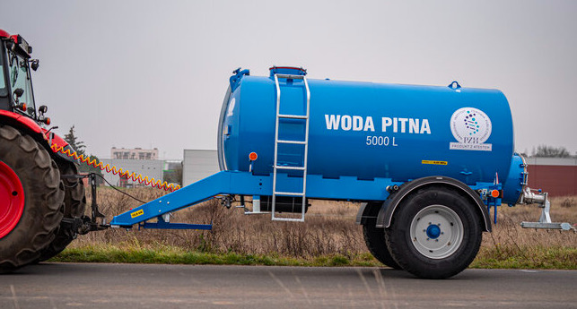 Cysterna na wodę pitną Meprozet 3000l - Przyczepa cysterna: zdjęcie 1 Cysterna na wodę pitną Meprozet 3000l - Przyczepa cysterna: zdjęcie 1