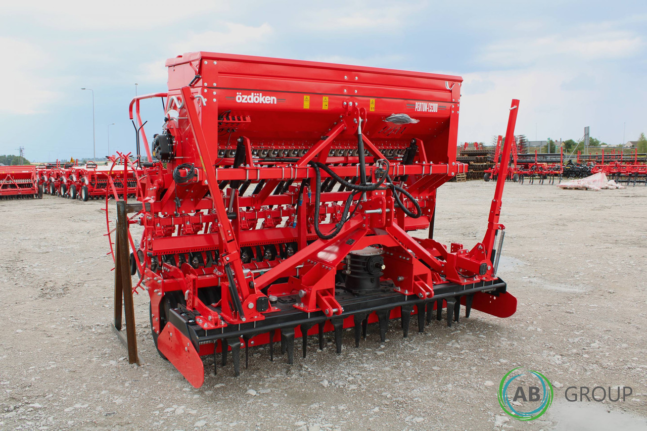Mounted seed drill combination with power harrow Ozdoken Pertum CS-300 – double disc, rubber roller - Agregat uprawowo-siewny: zdjęcie 1 Mounted seed drill combination with power harrow Ozdoken Pertum CS-300 – double disc, rubber roller - Agregat uprawowo-siewny: zdjęcie 1