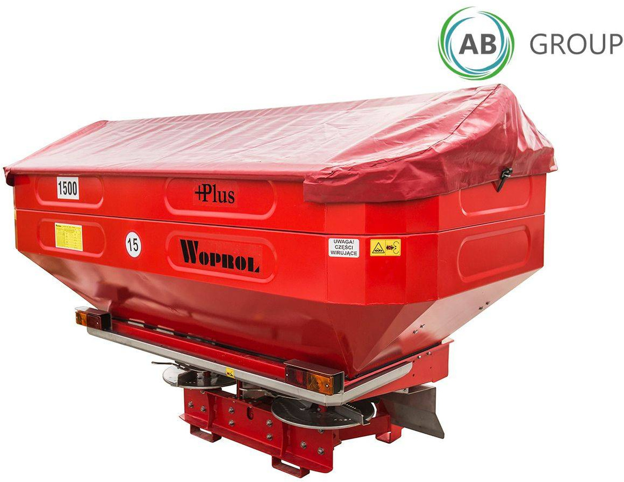 Woprol Fertilizer Spreader JUNIOR II MAX (1000kg, 1500kg, 2000kg) - Rozsiewacz nawozów: zdjęcie 1 Woprol Fertilizer Spreader JUNIOR II MAX (1000kg, 1500kg, 2000kg) - Rozsiewacz nawozów: zdjęcie 1