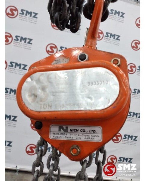 Diversen Occ Ketting takel 500kg - Wyposażenie garażu/ Warsztatów: zdjęcie 2 Diversen Occ Ketting takel 500kg - Wyposażenie garażu/ Warsztatów: zdjęcie 2