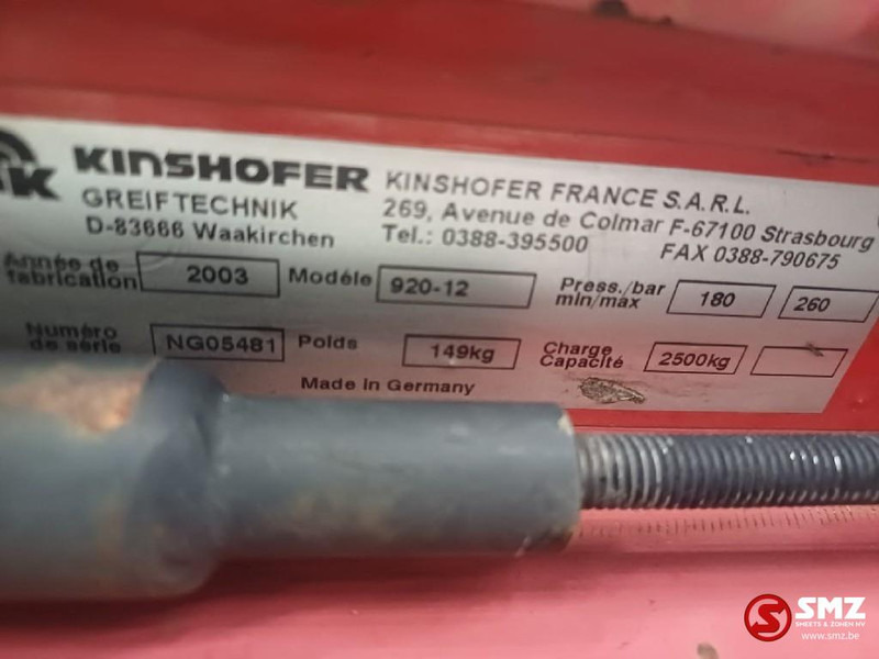 Wysięgnik Kinshofer Occ container discharge KM920-12 Kinshofer: zdjęcie 6 Wysięgnik Kinshofer Occ container discharge KM920-12 Kinshofer: zdjęcie 6