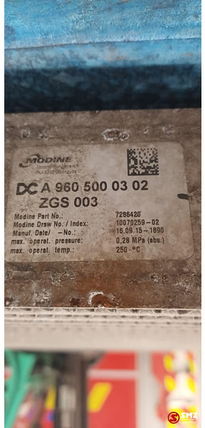 Mercedes-Benz Occ intercooler OM470LA Mercedes - Intercooler do Samochodów ciężarowych: zdjęcie 4 Mercedes-Benz Occ intercooler OM470LA Mercedes - Intercooler do Samochodów ciężarowych: zdjęcie 4