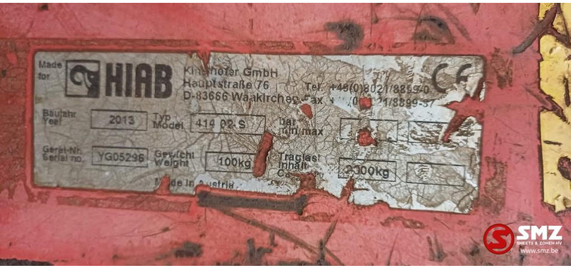 Hiab Occ palletbord 414-02-S Hiab - Osprzęt do Urządzeń transportu wewnętrznego: zdjęcie 5 Hiab Occ palletbord 414-02-S Hiab - Osprzęt do Urządzeń transportu wewnętrznego: zdjęcie 5