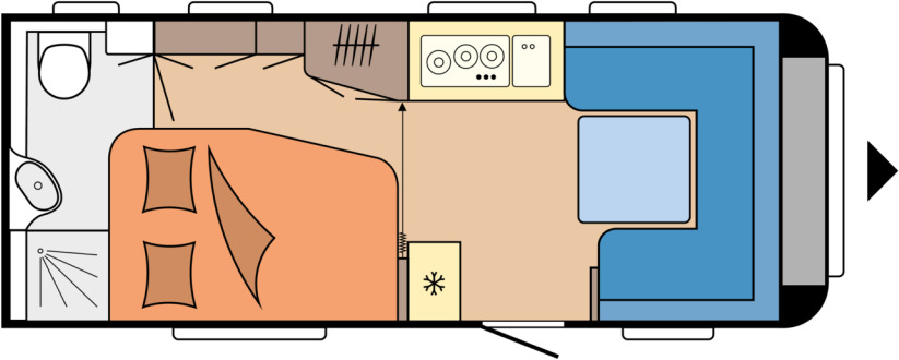 EXCELLENT 540 WFU - Przyczepa kempingowa: zdjęcie 1 EXCELLENT 540 WFU - Przyczepa kempingowa: zdjęcie 1