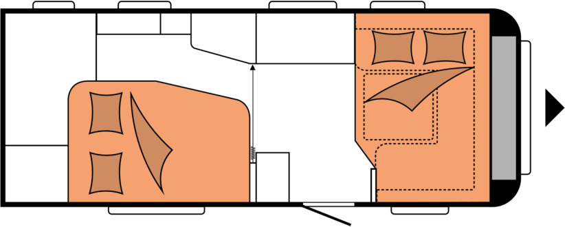 EXCELLENT 540 WFU - Przyczepa kempingowa: zdjęcie 2 EXCELLENT 540 WFU - Przyczepa kempingowa: zdjęcie 2