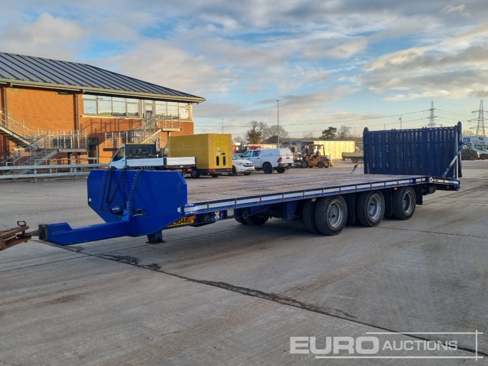 2010 Donbur Tri Axle Drawbar Low Loader Trailer, Winch, Hydraulic Ramp - Przyczepa niskopodwoziowa: zdjęcie 1 2010 Donbur Tri Axle Drawbar Low Loader Trailer, Winch, Hydraulic Ramp - Przyczepa niskopodwoziowa: zdjęcie 1
