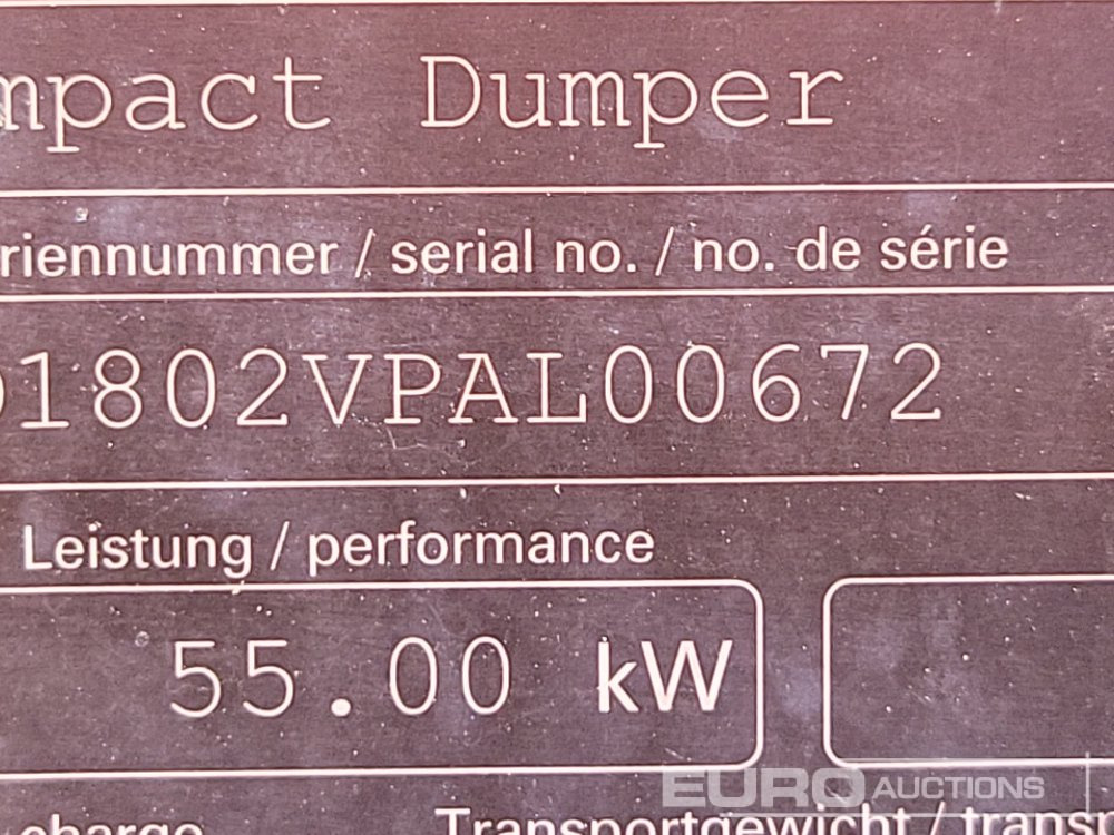 Miniwywrotka 2018 Wacker Neuson DW90: zdjęcie 35 Miniwywrotka 2018 Wacker Neuson DW90: zdjęcie 35