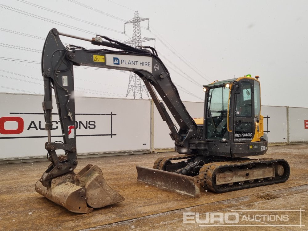 2020 Volvo ECR88D - Minikoparka: zdjęcie 1 2020 Volvo ECR88D - Minikoparka: zdjęcie 1