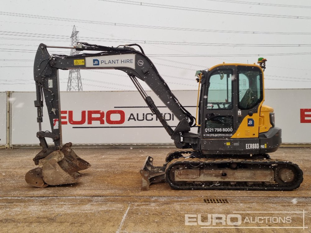 2020 Volvo ECR88D - Minikoparka: zdjęcie 2 2020 Volvo ECR88D - Minikoparka: zdjęcie 2