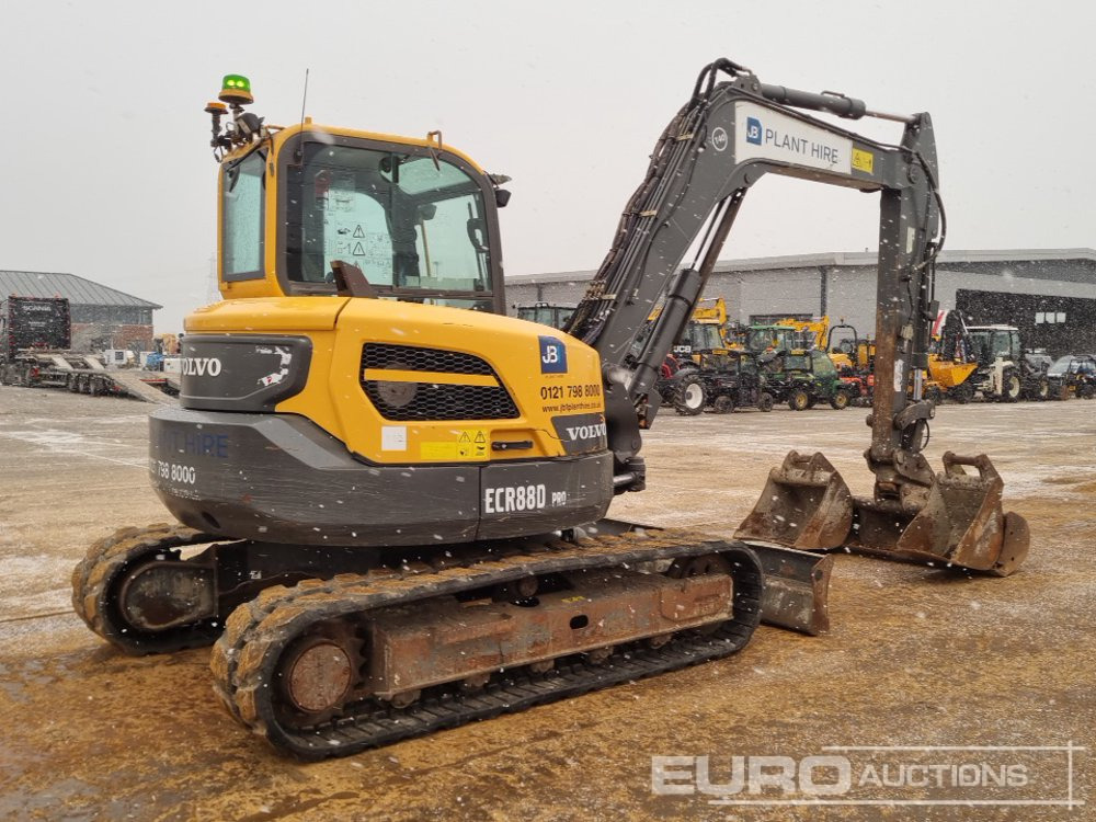 2020 Volvo ECR88D - Minikoparka: zdjęcie 5 2020 Volvo ECR88D - Minikoparka: zdjęcie 5