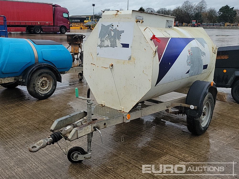 Bowser Supply 1000 Litre Single Axle Bunded Fuel Bowser - Zbiornik magazynowy: zdjęcie 1 Bowser Supply 1000 Litre Single Axle Bunded Fuel Bowser - Zbiornik magazynowy: zdjęcie 1