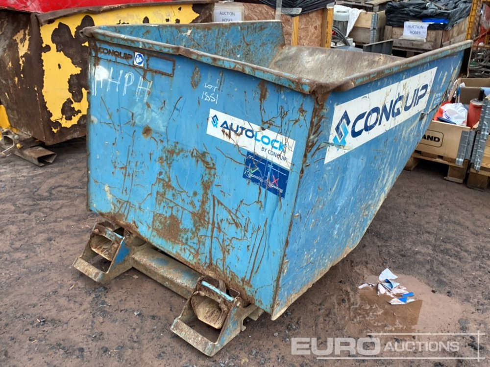 Conquip Tipping Skip to suit Forklift - Kontener samowyładowczy: zdjęcie 4 Conquip Tipping Skip to suit Forklift - Kontener samowyładowczy: zdjęcie 4