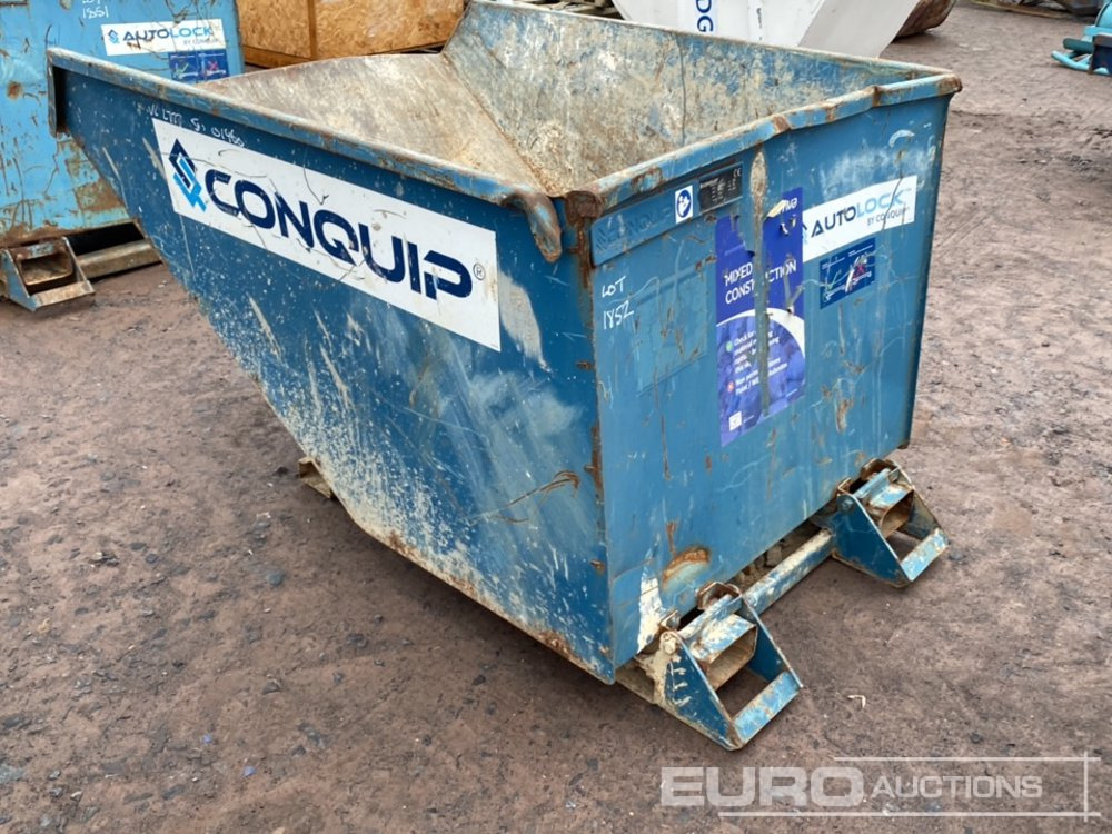 Conquip Tipping Skip to suit Forklift - Kontener samowyładowczy: zdjęcie 3 Conquip Tipping Skip to suit Forklift - Kontener samowyładowczy: zdjęcie 3