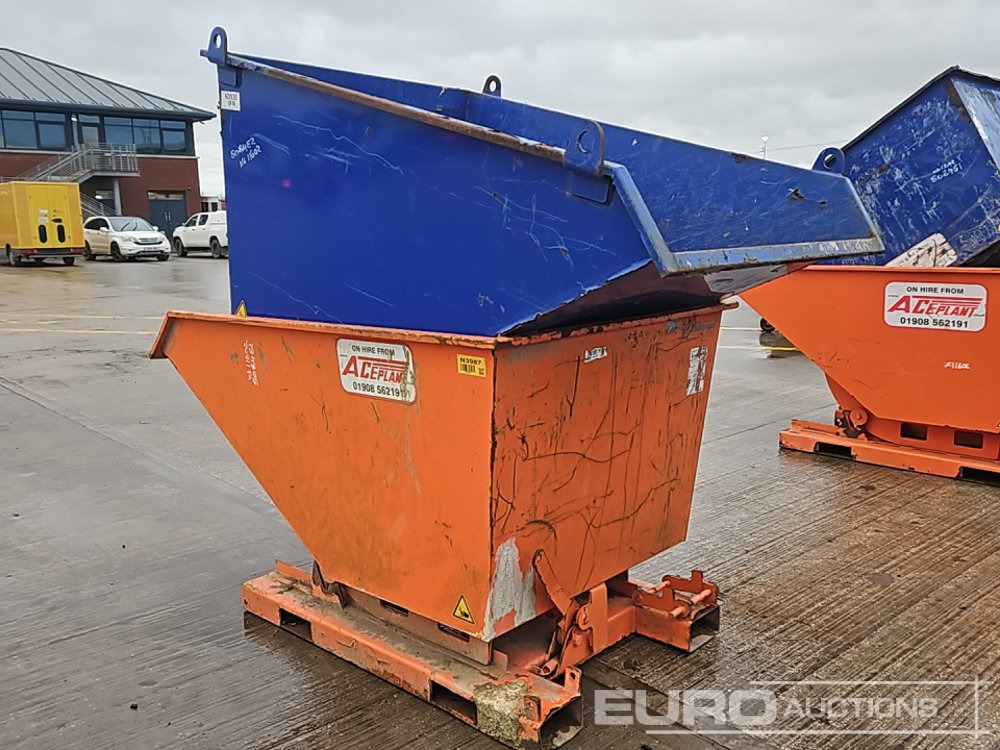 Eichinger Tipping Skip to suit Forklift (2 of) - Kontener samowyładowczy: zdjęcie 3 Eichinger Tipping Skip to suit Forklift (2 of) - Kontener samowyładowczy: zdjęcie 3