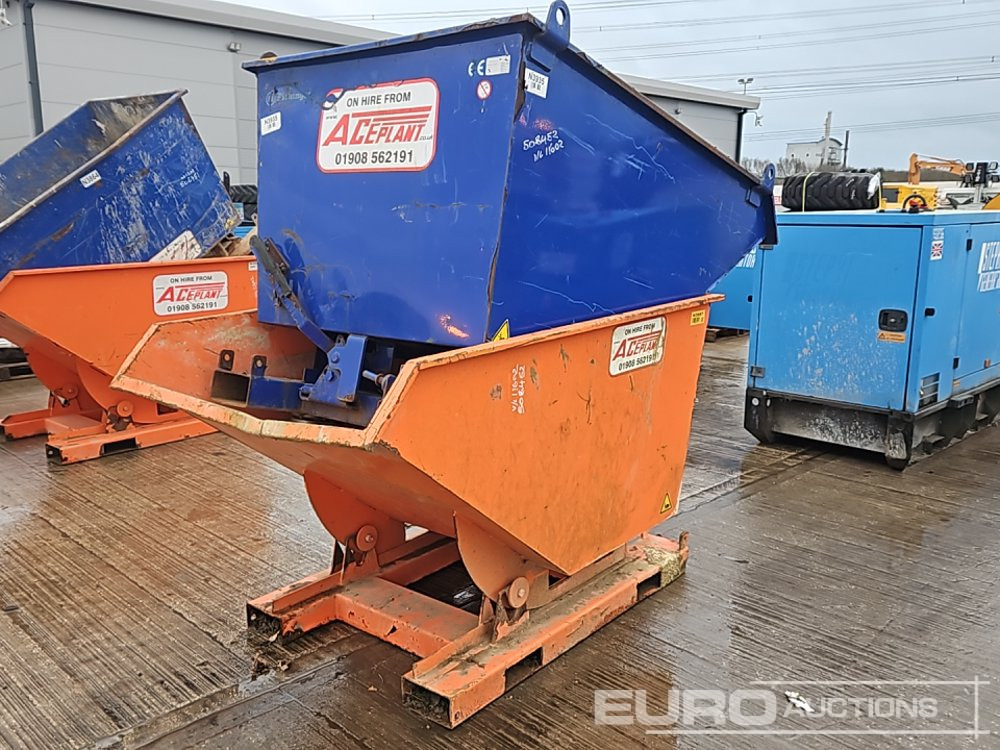 Eichinger Tipping Skip to suit Forklift (2 of) - Kontener samowyładowczy: zdjęcie 1 Eichinger Tipping Skip to suit Forklift (2 of) - Kontener samowyładowczy: zdjęcie 1