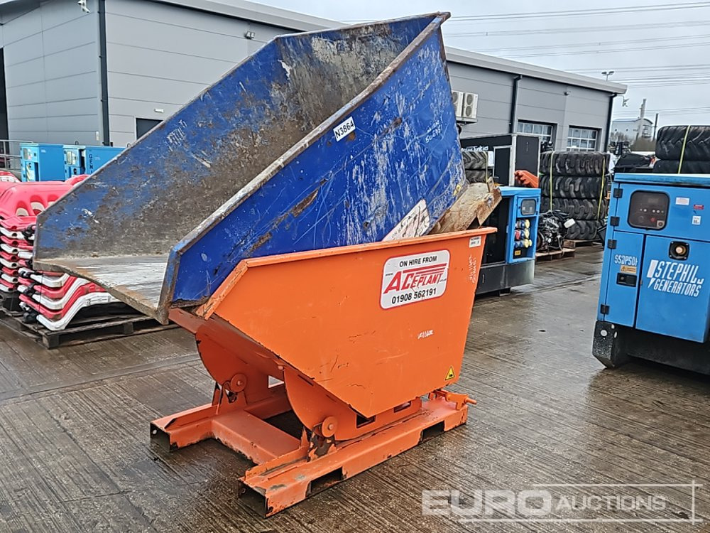 Eichinger Tipping Skip to suit Forklift (2 of) - Kontener samowyładowczy: zdjęcie 1 Eichinger Tipping Skip to suit Forklift (2 of) - Kontener samowyładowczy: zdjęcie 1