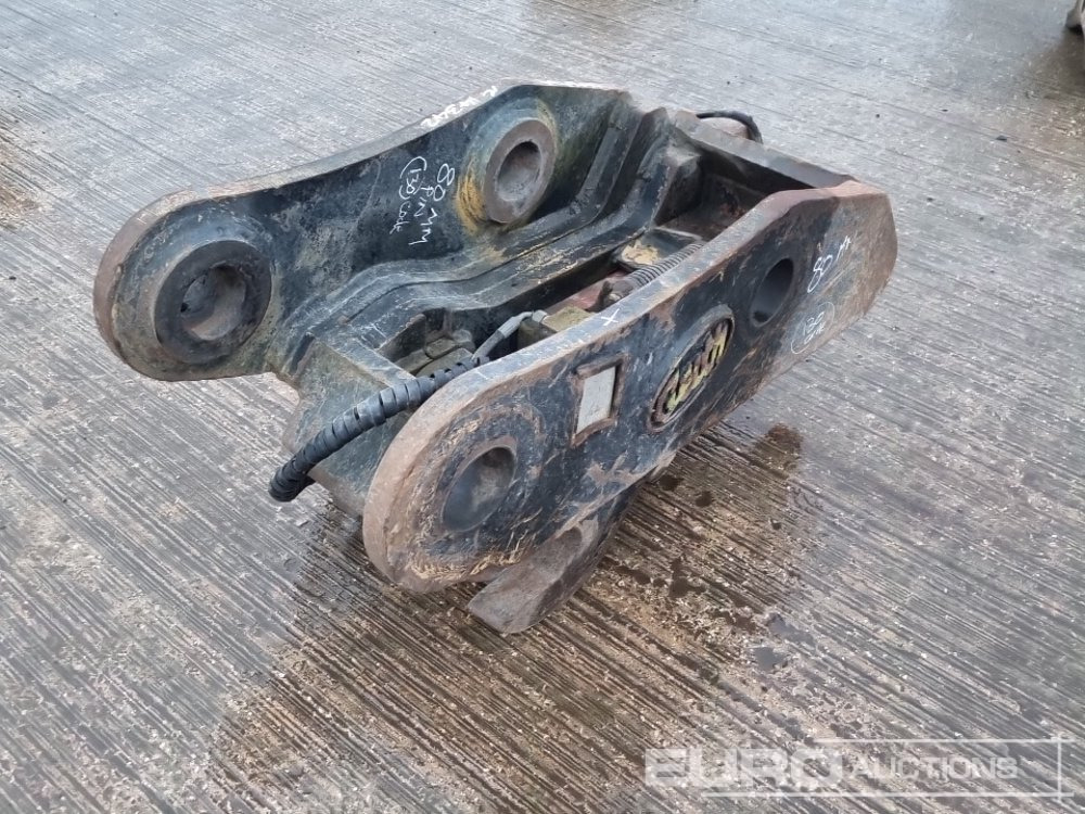 Geith Hydraulic Double Lock Quick Hitch 80mm Pin to suit 20 Ton Excavator - Szybkozłącza: zdjęcie 1 Geith Hydraulic Double Lock Quick Hitch 80mm Pin to suit 20 Ton Excavator - Szybkozłącza: zdjęcie 1
