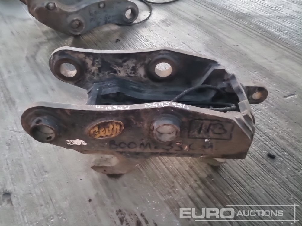 Geith Hydraulic Double Lock Quick Hitch 80mm Pin to suit 20 Ton Excavator - Szybkozłącza: zdjęcie 2 Geith Hydraulic Double Lock Quick Hitch 80mm Pin to suit 20 Ton Excavator - Szybkozłącza: zdjęcie 2