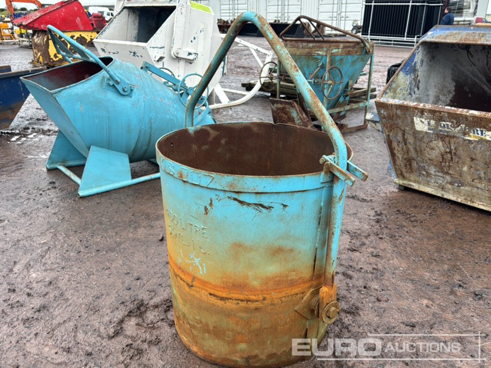 Muck Bucket to suit Crane - Kontener samowyładowczy: zdjęcie 1 Muck Bucket to suit Crane - Kontener samowyładowczy: zdjęcie 1