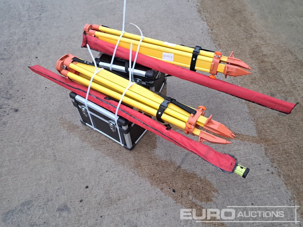 Unused 2025 SKLP Self-Leveling Rotary Laser Level with Batteries, Receiver, Tripod, Grade Rod (2 of) - Wyposażenie garażu/ Warsztatów: zdjęcie 2 Unused 2025 SKLP Self-Leveling Rotary Laser Level with Batteries, Receiver, Tripod, Grade Rod (2 of) - Wyposażenie garażu/ Warsztatów: zdjęcie 2