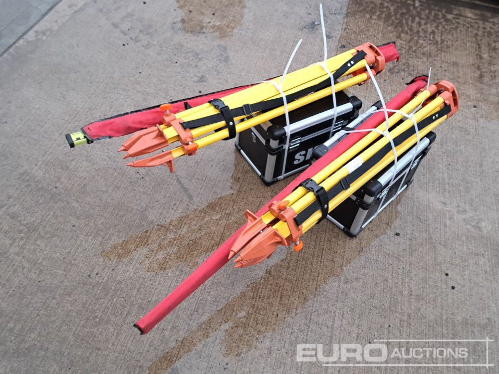 Unused 2025 SKLP Self-Leveling Rotary Laser Level with Batteries, Receiver, Tripod, Grade Rod (2 of) - Wyposażenie garażu/ Warsztatów: zdjęcie 3 Unused 2025 SKLP Self-Leveling Rotary Laser Level with Batteries, Receiver, Tripod, Grade Rod (2 of) - Wyposażenie garażu/ Warsztatów: zdjęcie 3