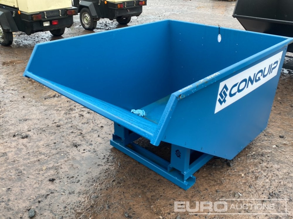 Unused Conquip Tipping Skip to suit Forklift/Telehandler - Kontener samowyładowczy: zdjęcie 2 Unused Conquip Tipping Skip to suit Forklift/Telehandler - Kontener samowyładowczy: zdjęcie 2