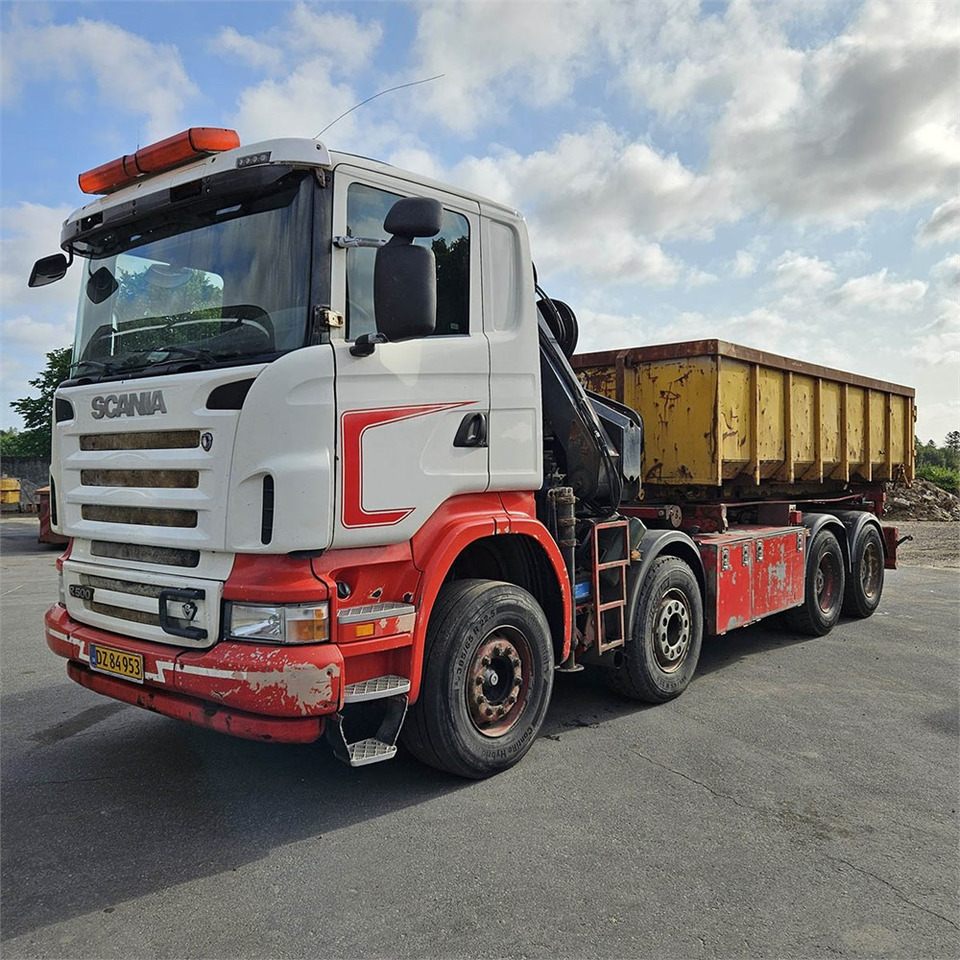 Wywrotka, Samochod ciężarowy z HDS Scania R500: zdjęcie 1