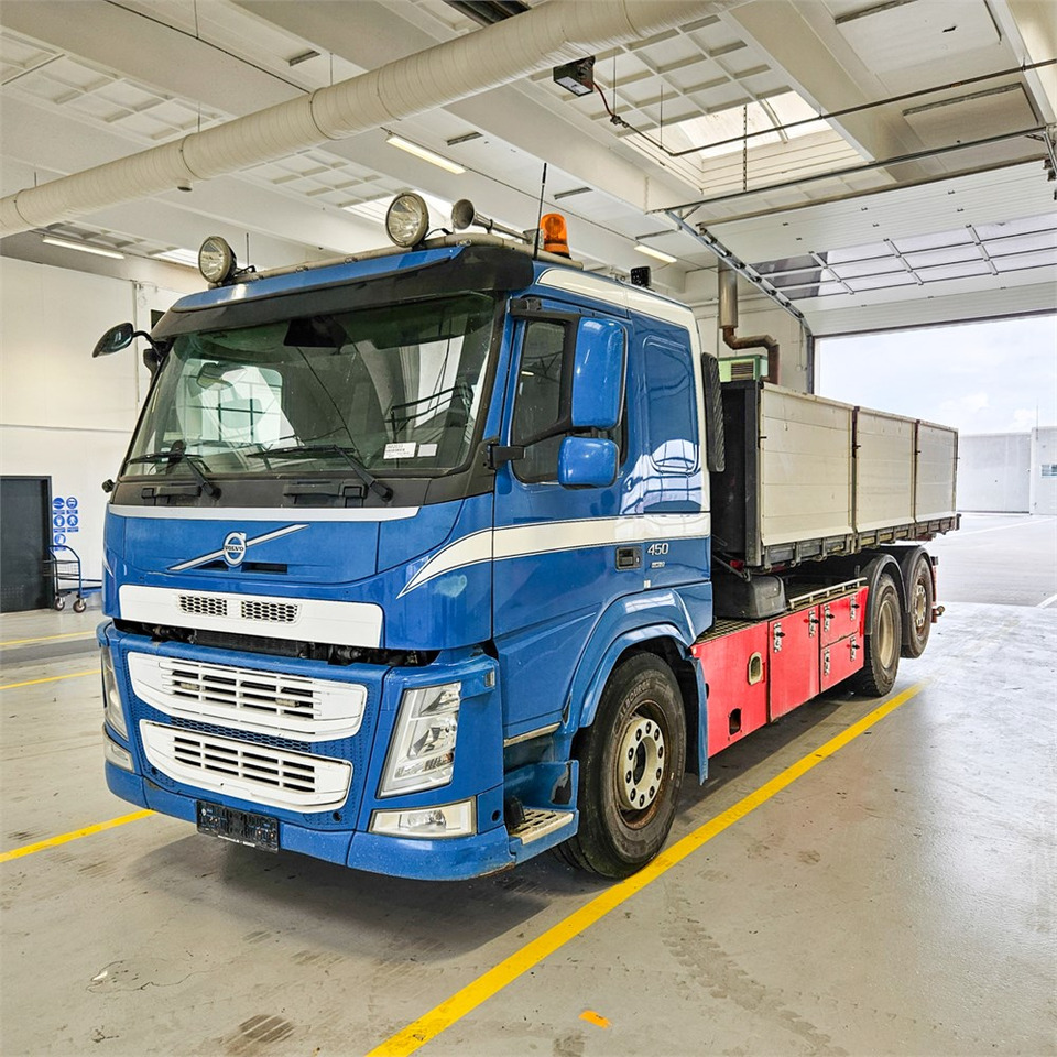 Volvo FM450 - Samochód ciężarowy skrzyniowy/ Platforma: zdjęcie 1 Volvo FM450 - Samochód ciężarowy skrzyniowy/ Platforma: zdjęcie 1