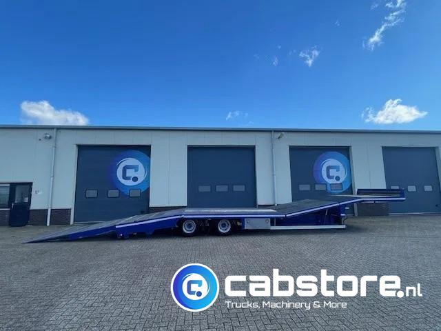 TURBO'S HOET SC22AA 2-assige oprij trailer Machine transporter - Uitschuif ramp !! - Year 2017 - Good condition - - Naczepa do przewozu samochodów: zdjęcie 3 TURBO'S HOET SC22AA 2-assige oprij trailer Machine transporter - Uitschuif ramp !! - Year 2017 - Good condition - - Naczepa do przewozu samochodów: zdjęcie 3