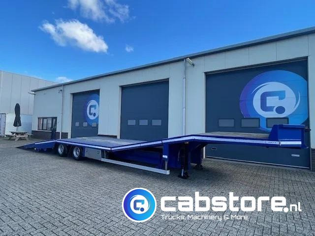 TURBO'S HOET SC22AA 2-assige oprij trailer Machine transporter - Uitschuif ramp !! - Year 2017 - Good condition - - Naczepa do przewozu samochodów: zdjęcie 5 TURBO'S HOET SC22AA 2-assige oprij trailer Machine transporter - Uitschuif ramp !! - Year 2017 - Good condition - - Naczepa do przewozu samochodów: zdjęcie 5
