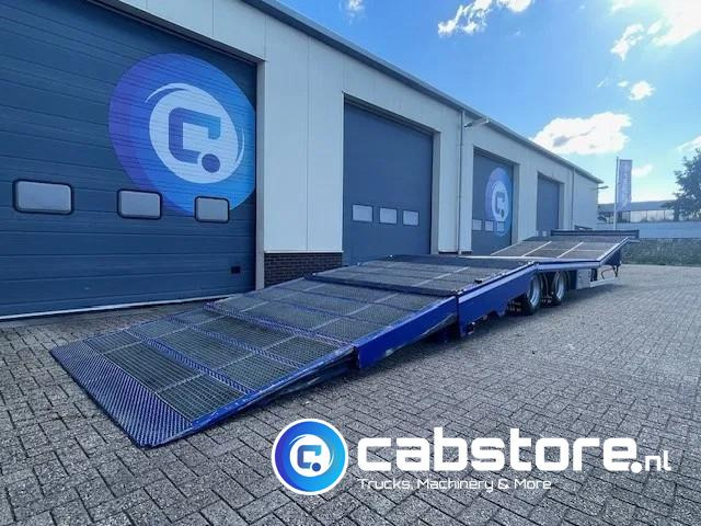 TURBO'S HOET SC22AA 2-assige oprij trailer Machine transporter - Uitschuif ramp !! - Year 2017 - Good condition - - Naczepa do przewozu samochodów: zdjęcie 4 TURBO'S HOET SC22AA 2-assige oprij trailer Machine transporter - Uitschuif ramp !! - Year 2017 - Good condition - - Naczepa do przewozu samochodów: zdjęcie 4