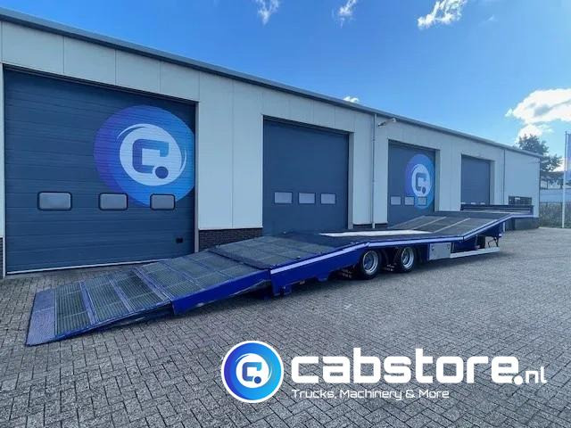 TURBO'S HOET SC22AA 2-assige oprij trailer Machine transporter - Uitschuif ramp !! - Year 2017 - Good condition - - Naczepa do przewozu samochodów: zdjęcie 1 TURBO'S HOET SC22AA 2-assige oprij trailer Machine transporter - Uitschuif ramp !! - Year 2017 - Good condition - - Naczepa do przewozu samochodów: zdjęcie 1