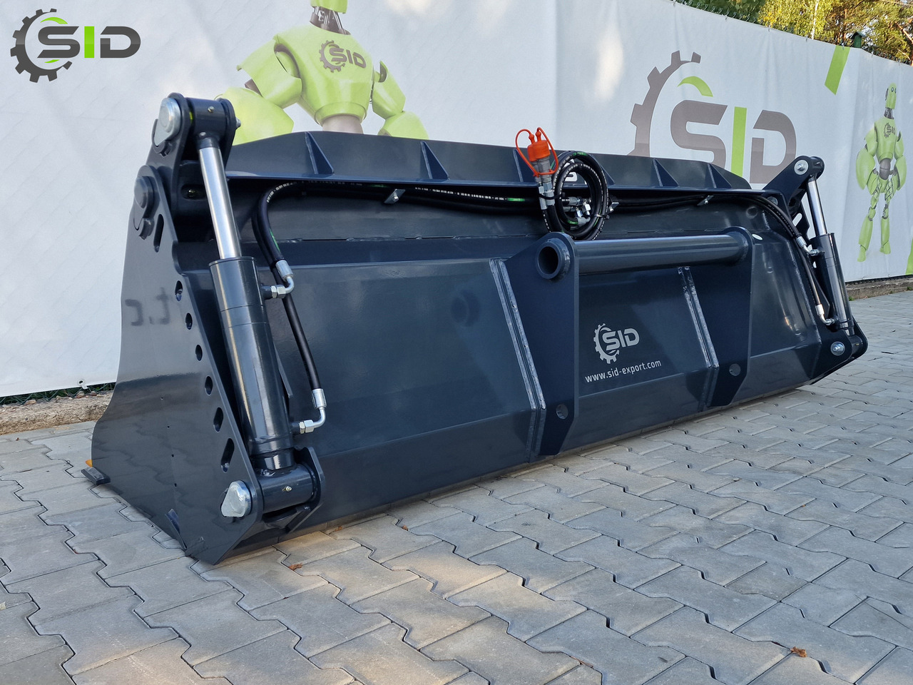 SID Klappschaufel 4in1 / Godet 4en1 multifonction / 4in1 multipurpose bucket 1,4 m - Łyżka do ładowarki do Maszyn budowlanych: zdjęcie 3 SID Klappschaufel 4in1 / Godet 4en1 multifonction / 4in1 multipurpose bucket 1,4 m - Łyżka do ładowarki do Maszyn budowlanych: zdjęcie 3