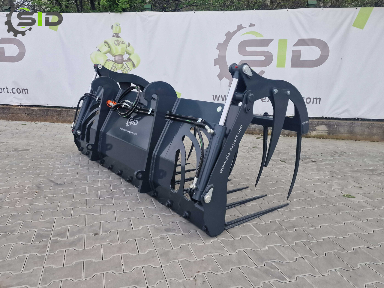 SID Krokodilgebiss Krokodilzange XL / BMS XL / Crocodile manure fork with grapple XL 1,8 m - Widły do Maszyn rolniczych: zdjęcie 3 SID Krokodilgebiss Krokodilzange XL / BMS XL / Crocodile manure fork with grapple XL 1,8 m - Widły do Maszyn rolniczych: zdjęcie 3