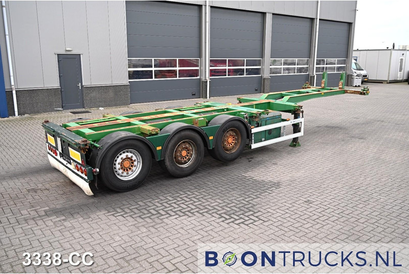 Broshuis 3UCC-39/45 2X20-30-40-45ft HC * LIFT AXLE * 2 x EXTENDABLE - Naczepa kontenerowiec/ System wymienny: zdjęcie 1 Broshuis 3UCC-39/45 2X20-30-40-45ft HC * LIFT AXLE * 2 x EXTENDABLE - Naczepa kontenerowiec/ System wymienny: zdjęcie 1