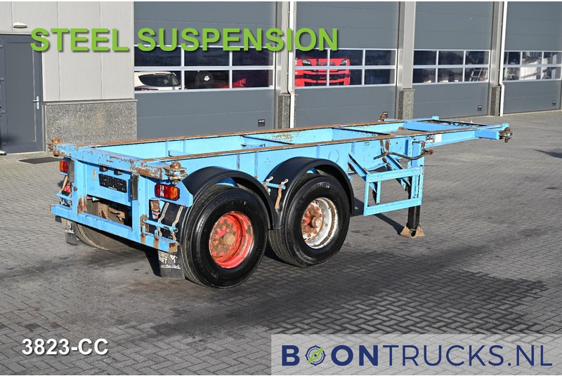 KOHLER CS 20/2 CHASSIS | 20ft * STEEL SUSPENSION * BPW / DRUM * 9x AVAILABLE - Naczepa kontenerowiec/ System wymienny: zdjęcie 1 KOHLER CS 20/2 CHASSIS | 20ft * STEEL SUSPENSION * BPW / DRUM * 9x AVAILABLE - Naczepa kontenerowiec/ System wymienny: zdjęcie 1