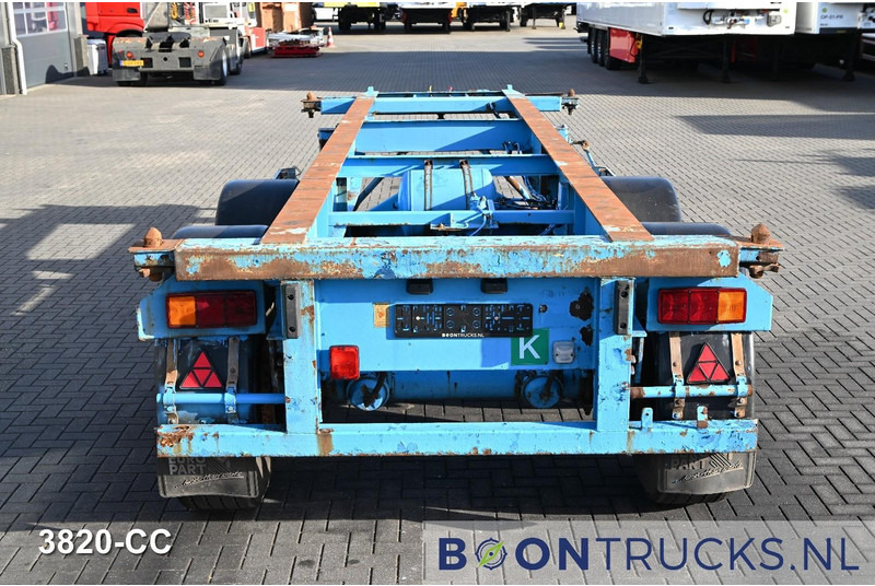 KOHLER CS 20/2 CHASSIS | 20ft * STEEL SUSPENSION * SAF DRUM - Naczepa kontenerowiec/ System wymienny: zdjęcie 5 KOHLER CS 20/2 CHASSIS | 20ft * STEEL SUSPENSION * SAF DRUM - Naczepa kontenerowiec/ System wymienny: zdjęcie 5