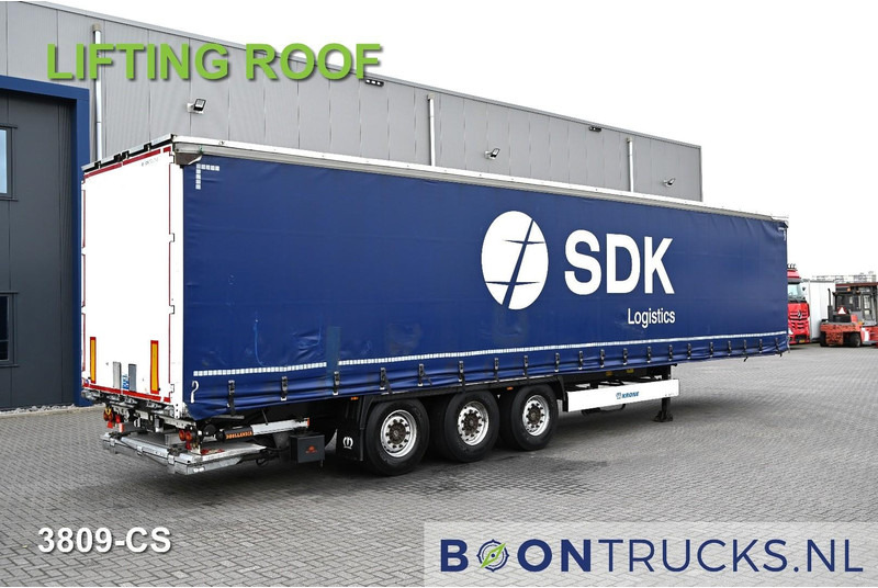Krone SD PROFI LINER | LIFTING ROOF * TAIL LIFT * 90% TYRES - Naczepa plandeka: zdjęcie 1 Krone SD PROFI LINER | LIFTING ROOF * TAIL LIFT * 90% TYRES - Naczepa plandeka: zdjęcie 1