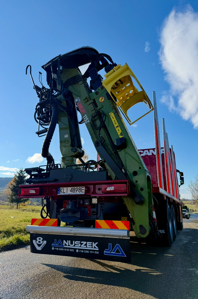 SCANIA R520 XT - Samochód do drewna, Samochod ciężarowy z HDS: zdjęcie 5 SCANIA R520 XT - Samochód do drewna, Samochod ciężarowy z HDS: zdjęcie 5