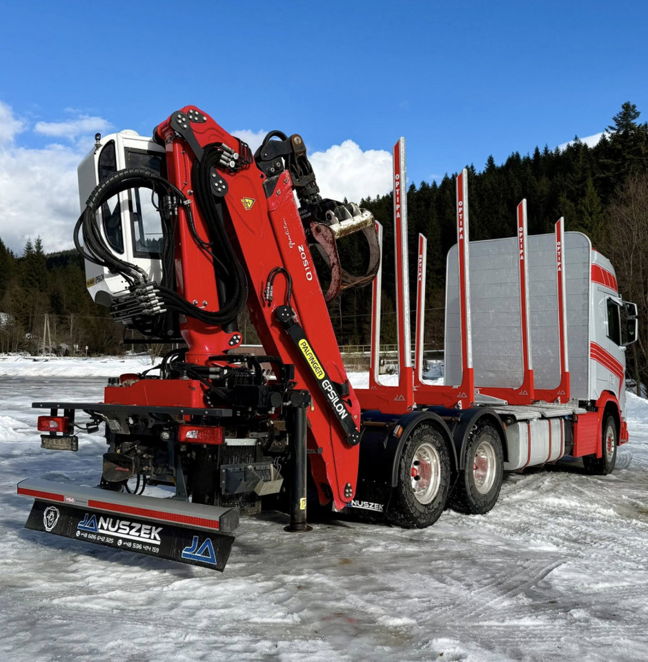 SCANIA R580 - Samochód do drewna: zdjęcie 5 SCANIA R580 - Samochód do drewna: zdjęcie 5