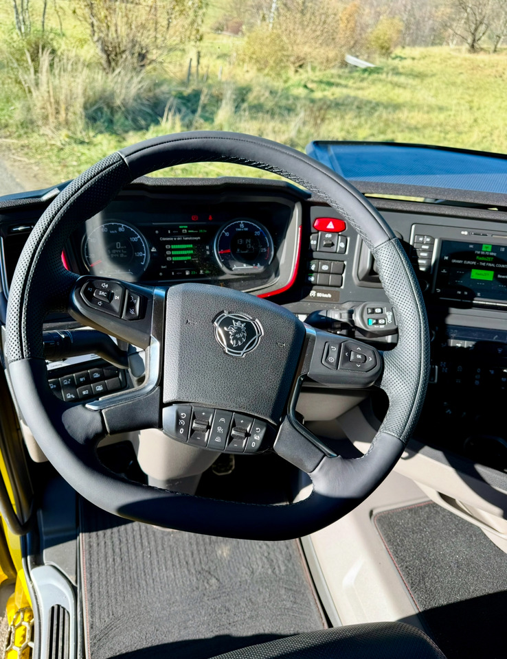 Samochód do drewna, Samochod ciężarowy z HDS SCANIA R650: zdjęcie 13