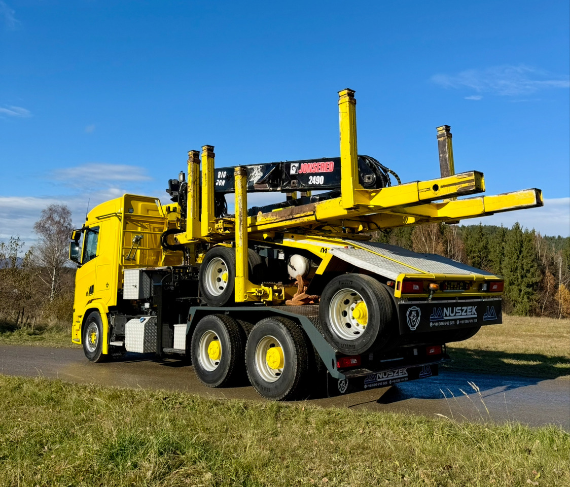 SCANIA R650 - Samochód do drewna, Samochod ciężarowy z HDS: zdjęcie 4 SCANIA R650 - Samochód do drewna, Samochod ciężarowy z HDS: zdjęcie 4