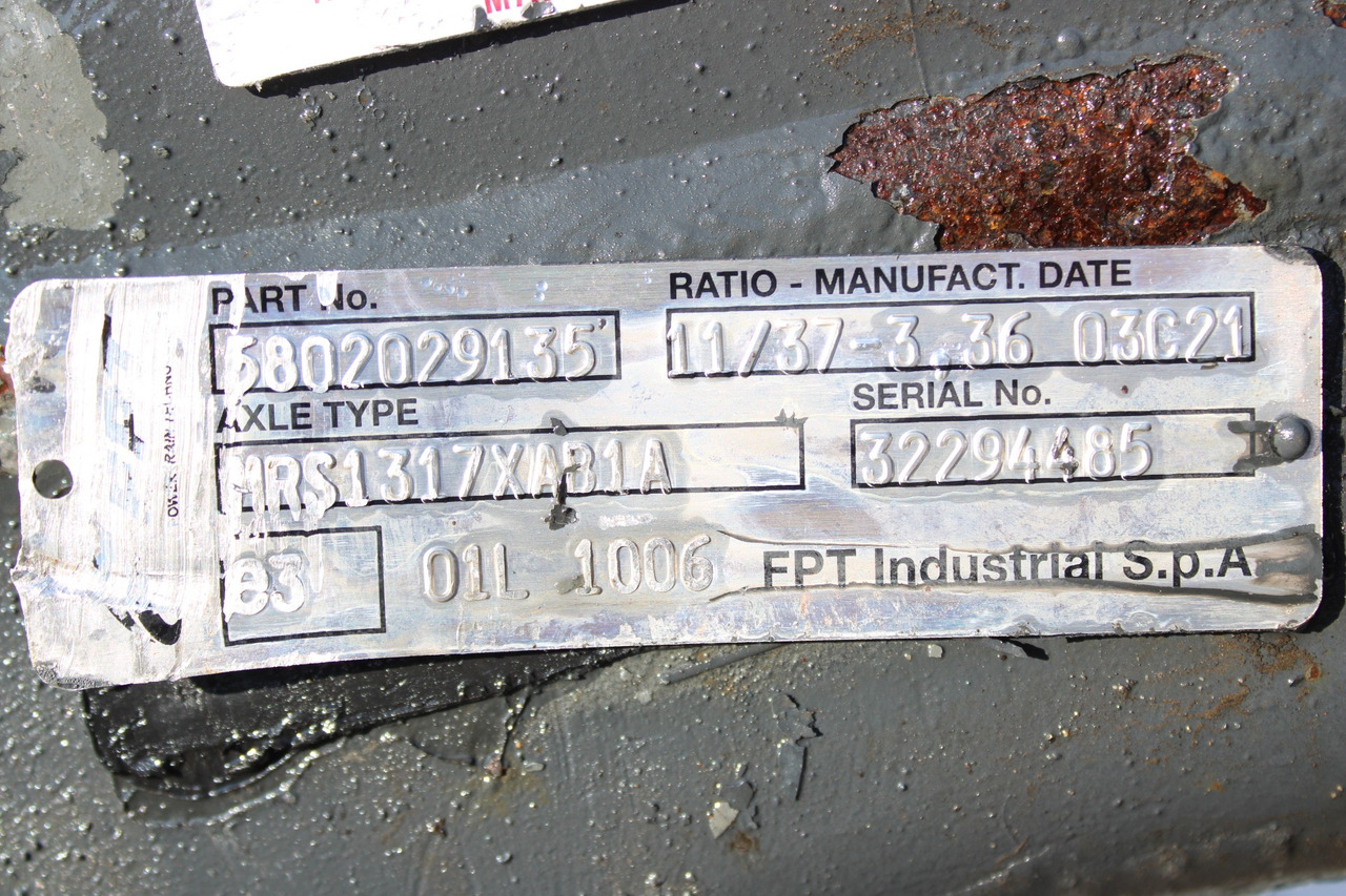 AXA SPATE MRS1317X IVECO S-WAY 5802029135, 5802033354, 42575876 - Tylny most do Samochodów ciężarowych: zdjęcie 3 AXA SPATE MRS1317X IVECO S-WAY 5802029135, 5802033354, 42575876 - Tylny most do Samochodów ciężarowych: zdjęcie 3