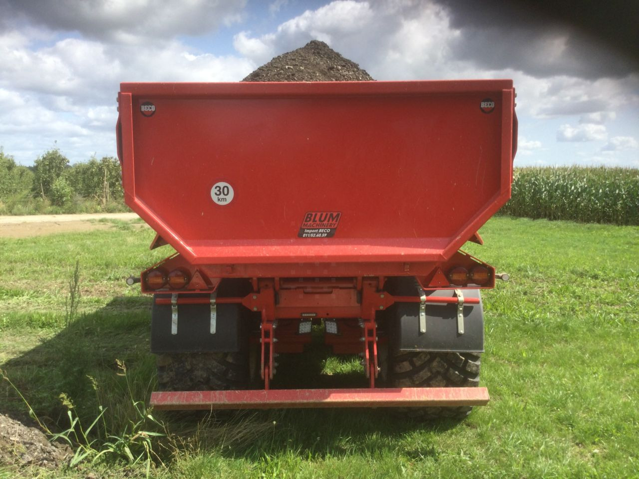 Beco Maxxim 260 - Przyczepa wywrotka: zdjęcie 4 Beco Maxxim 260 - Przyczepa wywrotka: zdjęcie 4