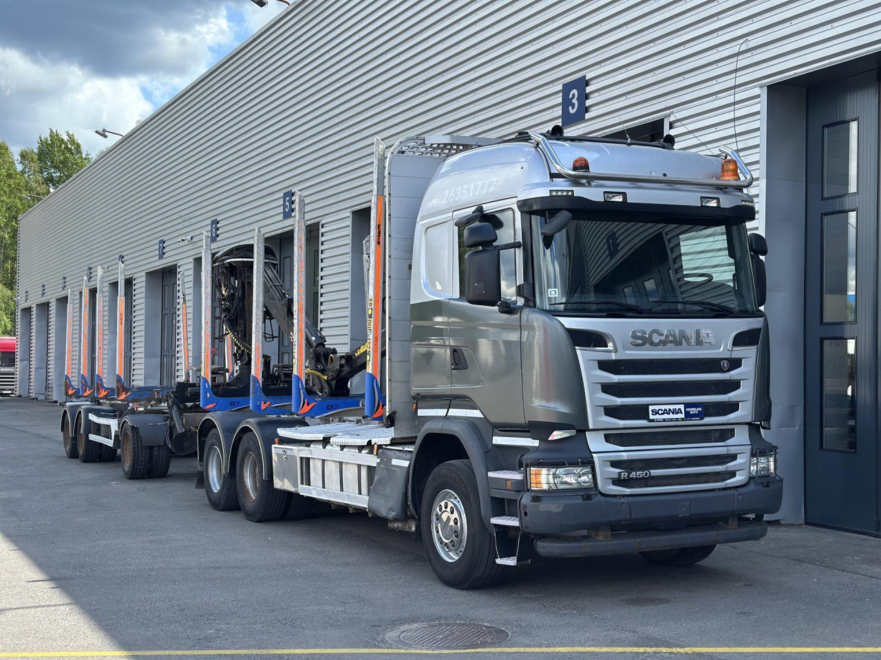 SCANIA R 450 CB6x4HHA - Samochód ciężarowe pod zabudowę: zdjęcie 1 SCANIA R 450 CB6x4HHA - Samochód ciężarowe pod zabudowę: zdjęcie 1