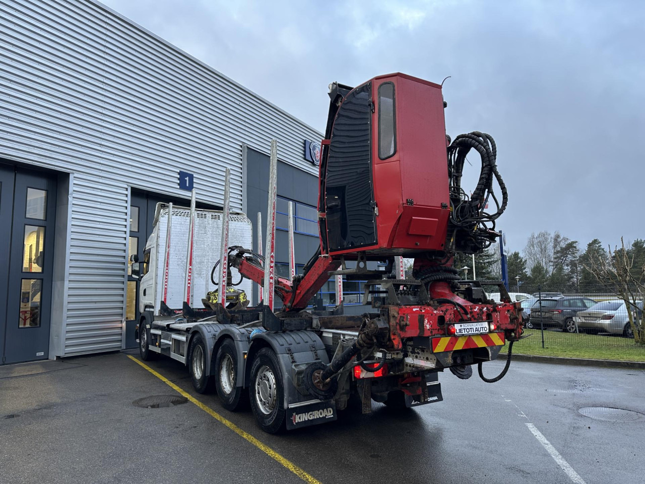 SCANIA R 450 LB8x4*4HNB - Samochód ciężarowe pod zabudowę: zdjęcie 5 SCANIA R 450 LB8x4*4HNB - Samochód ciężarowe pod zabudowę: zdjęcie 5