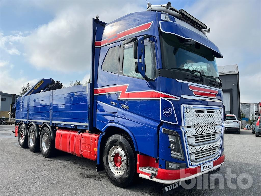 VOLVO FH 16 650 med fällbara sidor samt 4 hydrauliska utskjut - Samochód ciężarowy skrzyniowy/ Platforma, Samochod ciężarowy z HDS: zdjęcie 3 VOLVO FH 16 650 med fällbara sidor samt 4 hydrauliska utskjut - Samochód ciężarowy skrzyniowy/ Platforma, Samochod ciężarowy z HDS: zdjęcie 3