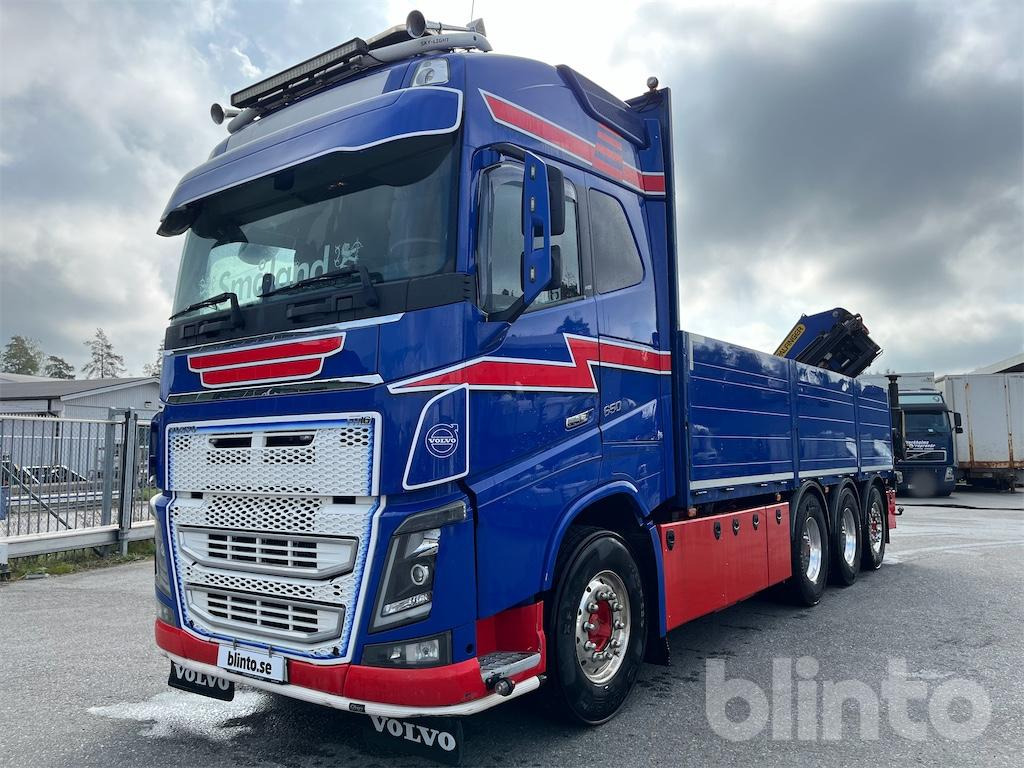VOLVO FH 16 650 med fällbara sidor samt 4 hydrauliska utskjut - Samochód ciężarowy skrzyniowy/ Platforma, Samochod ciężarowy z HDS: zdjęcie 1 VOLVO FH 16 650 med fällbara sidor samt 4 hydrauliska utskjut - Samochód ciężarowy skrzyniowy/ Platforma, Samochod ciężarowy z HDS: zdjęcie 1