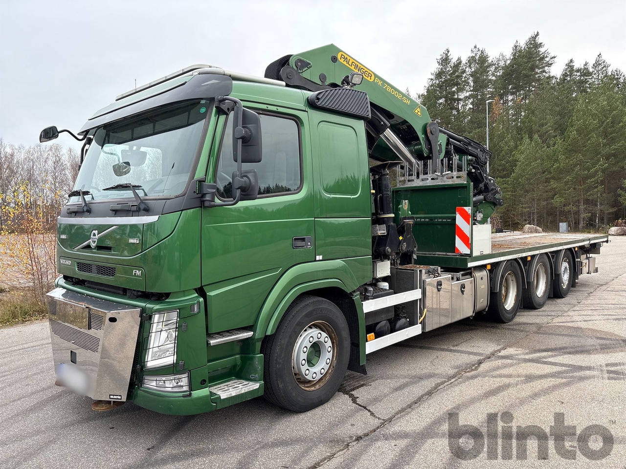 VOLVO FM 460 8x4 Tridem - Samochód ciężarowy skrzyniowy/ Platforma, Samochod ciężarowy z HDS: zdjęcie 1 VOLVO FM 460 8x4 Tridem - Samochód ciężarowy skrzyniowy/ Platforma, Samochod ciężarowy z HDS: zdjęcie 1