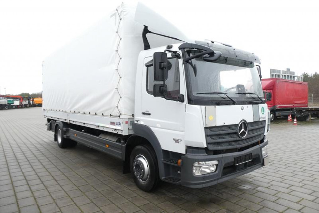 MERCEDES-BENZ Atego 1527 L Pritsche LBW - Samochód ciężarowy plandeka: zdjęcie 1 MERCEDES-BENZ Atego 1527 L Pritsche LBW - Samochód ciężarowy plandeka: zdjęcie 1